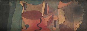 Stilleben i bredd, 1932. av Paul Klee