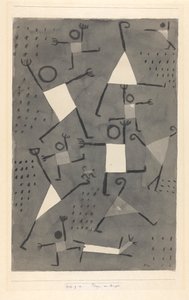 Danser orsakade av rädsla, 1938. av Paul Klee