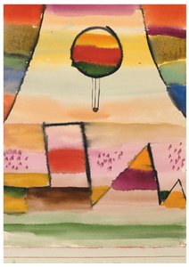 Ballongen i fönstret, 1929. av Paul Klee