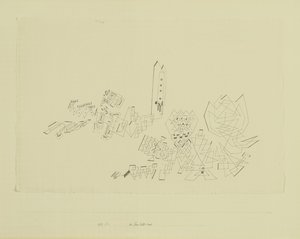 Tornet står emot attack av Paul Klee