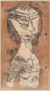Det inre ljusets helgon, 1921. av Paul Klee