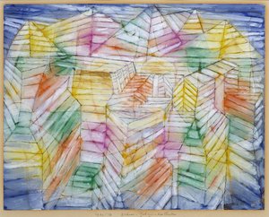 Teater-Berg-Bygg av Paul Klee
