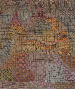 Stadens slott Kr.. av Paul Klee