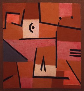Utsikt från rött av Paul Klee