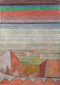 Utsikt över det bördiga landet av Paul Klee