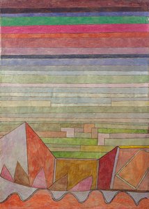 Utsikt över det bördiga landet, 1932. av Paul Klee