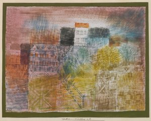 Vorfrühling i H. Tidig vår i H. , 1925. av Paul Klee