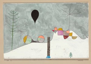 Vinterbild av Paul Klee