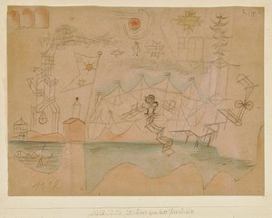 Ritning till båtuthyrningsfirman. 1918, 204 av Paul Klee