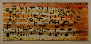 Förstörde Egypten av Paul Klee