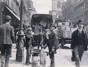 Sherbet- eller vattensäljare i Cheapside, 1893