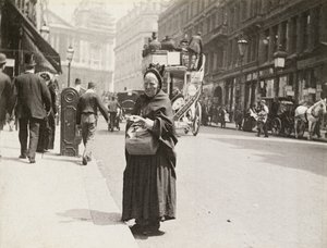 Tändstickssäljaren, Ludgate Hill, 1893