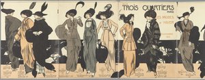 In Three Quarters Paris, Winter Fashions 6 oktober 1913 av Paul Méras