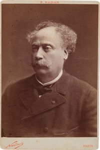 Alexandre Dumas, son 1824-1895, ca. 1886. av Paul Nadar