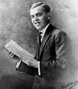 Christian Berard (1902-1949) fransk målare och kostymdesigner, kusin till Madeleine Renaud, foto av Nadar c. 1920 (s/v foto)