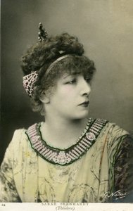 Henriette Rosine Bernard aka Sarah Bernhardt (1844-1923) som "Théodora", pjäs av Victorien Sardou, 1884 (foto) av Paul Nadar