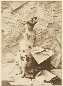 [Mlle Beaumaine, Théâtre des Variétés] av Paul Nadar