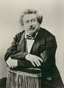 Porträtt av Alexandre Dumas Père (fotografi)