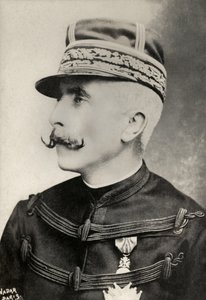Porträtt av den franske generalen Auguste De Galliffet (foto) av Paul Nadar