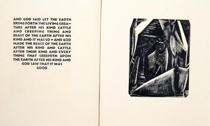 Varelser, från "Första Moseboken" av Paul Nash