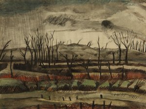 Ödelandskap, Ypres framträdande av Paul Nash