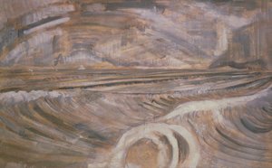 Dymchurch, ca 1921 (olja på duk) av Paul Nash