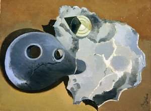 Möte av två objekt av Paul Nash