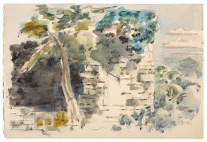 Ruin i Forest of Dean av Paul Nash