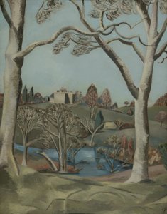 Sandling Park, Kent av Paul Nash