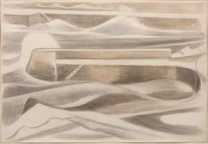 Havsvägg av Paul Nash