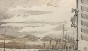 Flottan vid Toulon nr 1 av Paul Nash