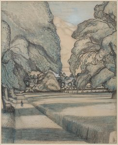 Påfågelvägen av Paul Nash