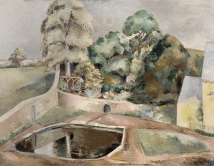 Dammen vid Souldern av Paul Nash