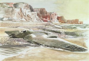 The Raider on the Shore av Paul Nash