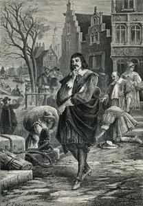 René Descartes i Amsterdam av Paul Phillipoteaux