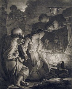 Födelse, 1727., 1727. av Paul Ponce Antoine Robert