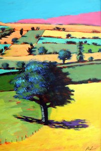 Coombe close up 1 (akryl ombord)