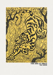 Tigern i djungeln – affisch av Paul Ranson