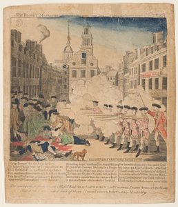 Bostonmassakern, 5 mars 1770