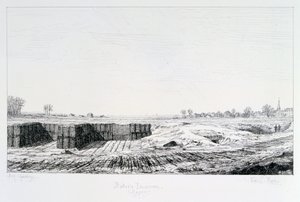 Preussiskt batteri, belägringen av Paris, 1870-1871