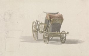 A Coach with Royal Coat of Arms, c.1764 (penna & w/c på papper) av Paul Sandby