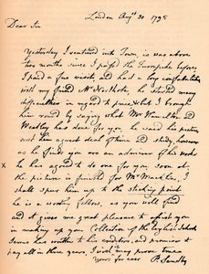 Ett brev från Paul Sandby, 1795 1904 av Paul Sandby