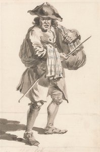 London Cries: A Man with a Bundle, Old Clothes av Paul Sandby