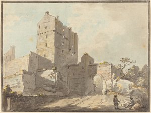 Roslin slott av Paul Sandby