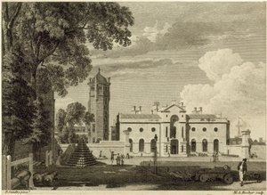 Royal Military Academy i Woolwich av Paul Sandby