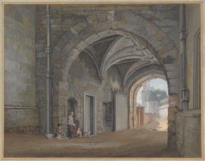 Drottning Elizabeth Gate av Paul Sandby
