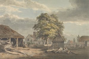Woodyard, Great Windsor Park av Paul Sandby