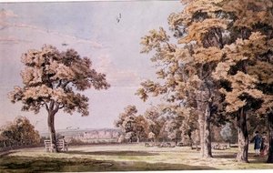Windsor Castle: från Great Park av Paul Sandby