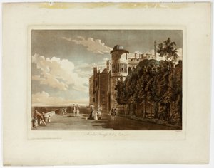 Windsor terrass blickar österut av Paul Sandby
