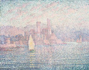 Antibes, morgon, 1903 av Paul Signac
